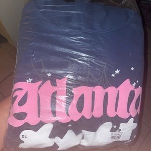 ATLANTIC SP5DER HOODIE NAVY